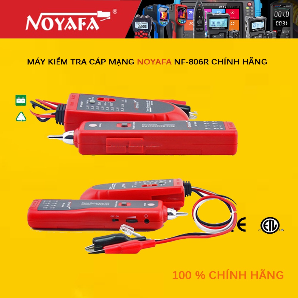 Bộ kiểm tra và dò tín hiệu mạng NOFAYA NF-806R chính hãng