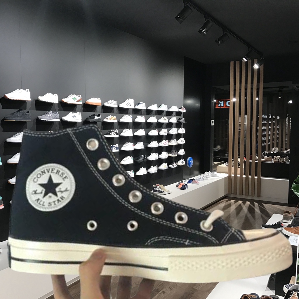 Giày Thể Thao Nam Nữ - Giày Converse CV 1970s Cổ Cao Đen Thời Trang Học Sinh Đi Học Giá 1.1