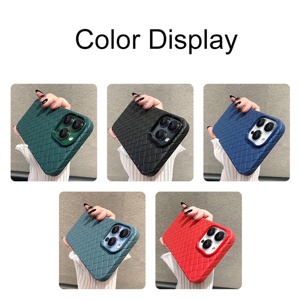 Ốp Điện Thoại iPhone 14 13 12 11 Pro max 14 plus Silicon case ốp lưng điện thoại ip 14 13 12 11 promax Da Dệt Thoáng Khí Chống Sốc Sang Trọng Cho