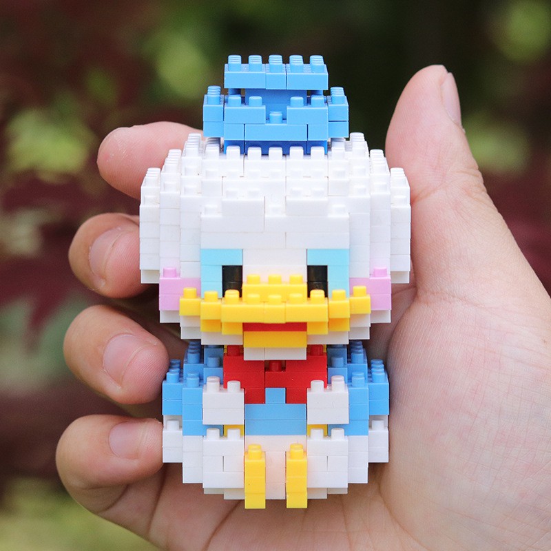 Đồ chơi Lắp Ráp Mô Hình 3D Baby Donal Duck - Minifigure Nanoblock Dunno