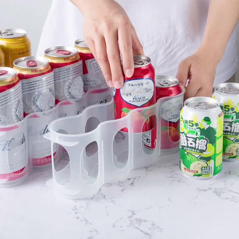 Giá Đỡ Chai Bia 4 Lỗ Chống Rơi Tiết Kiệm Không Gian Tiện Dụng
