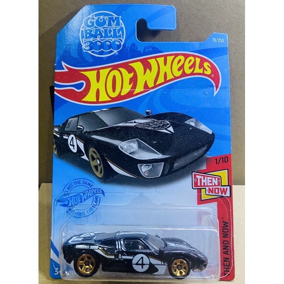 Hotwheels Xe mô hình Ford GT 40 đen