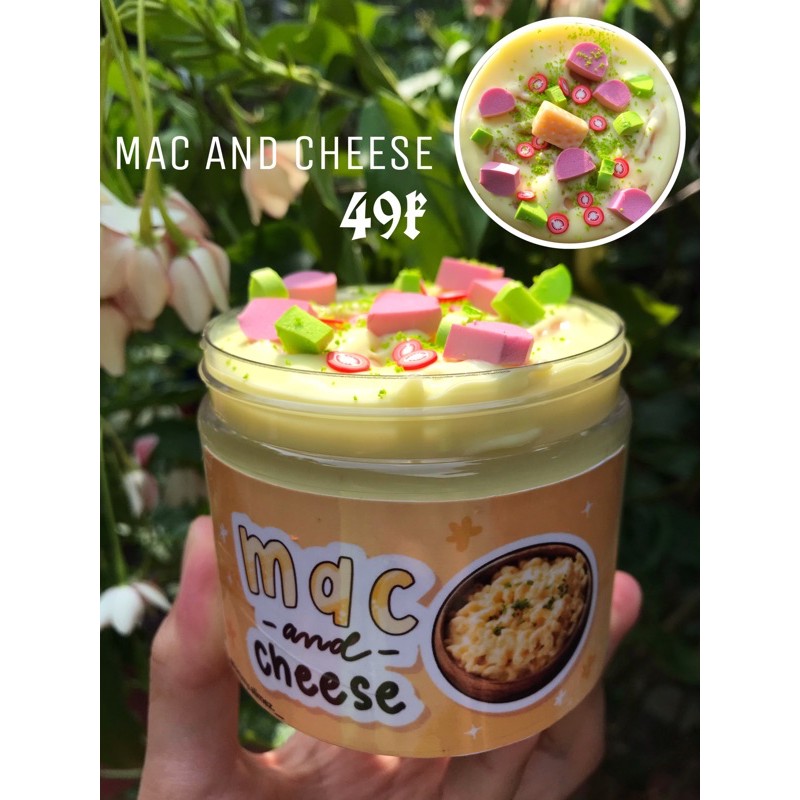 MAC AND CHEESE basic slime ( Chất nhờn ma quái)