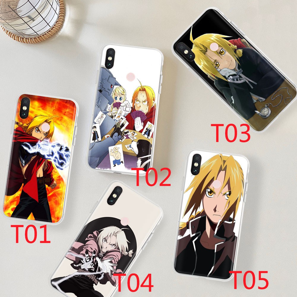 Ốp Điện Thoại Mềm Trong Suốt Hình Fullmetal Alchemist Gt120 Cho Motorola Moto G9 G8 Power Lite Plus Z2 Z3 Play