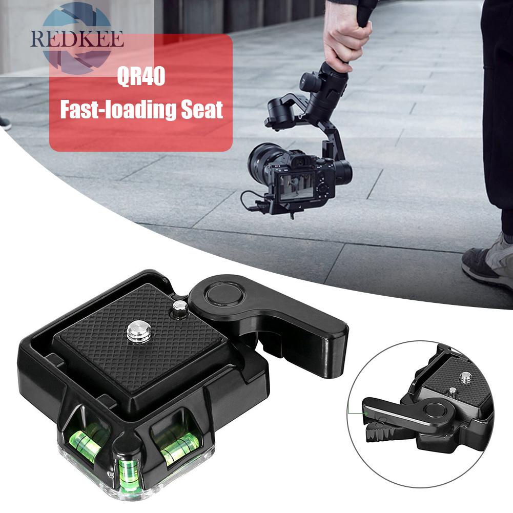Đế gắn máy quay QR40 cho máy ảnh DSLR