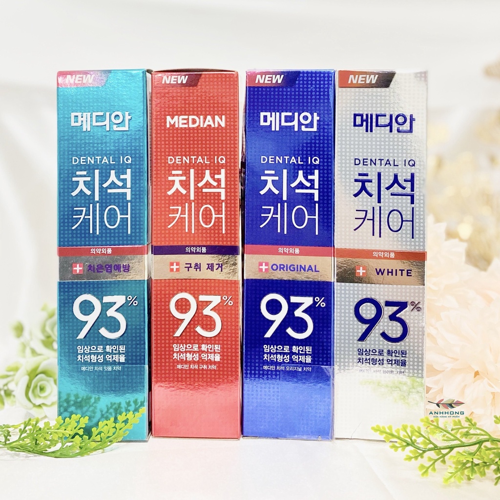 Kem đánh răng Median Dental IQ 93% Hàn Quốc