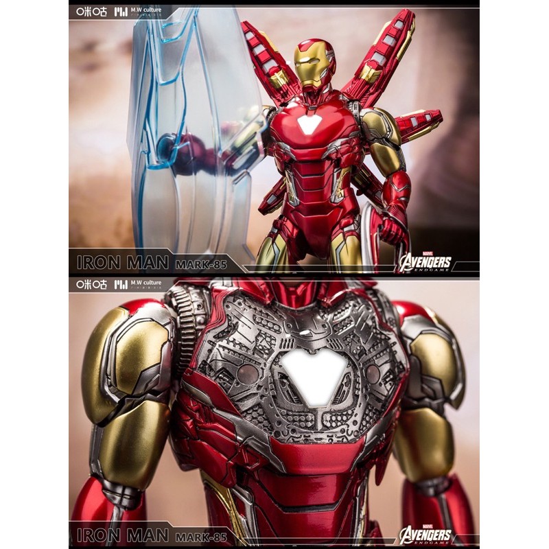 Mô hình Iron Man Mk85 M.W Culture chính hãng tỉ lệ 1/9