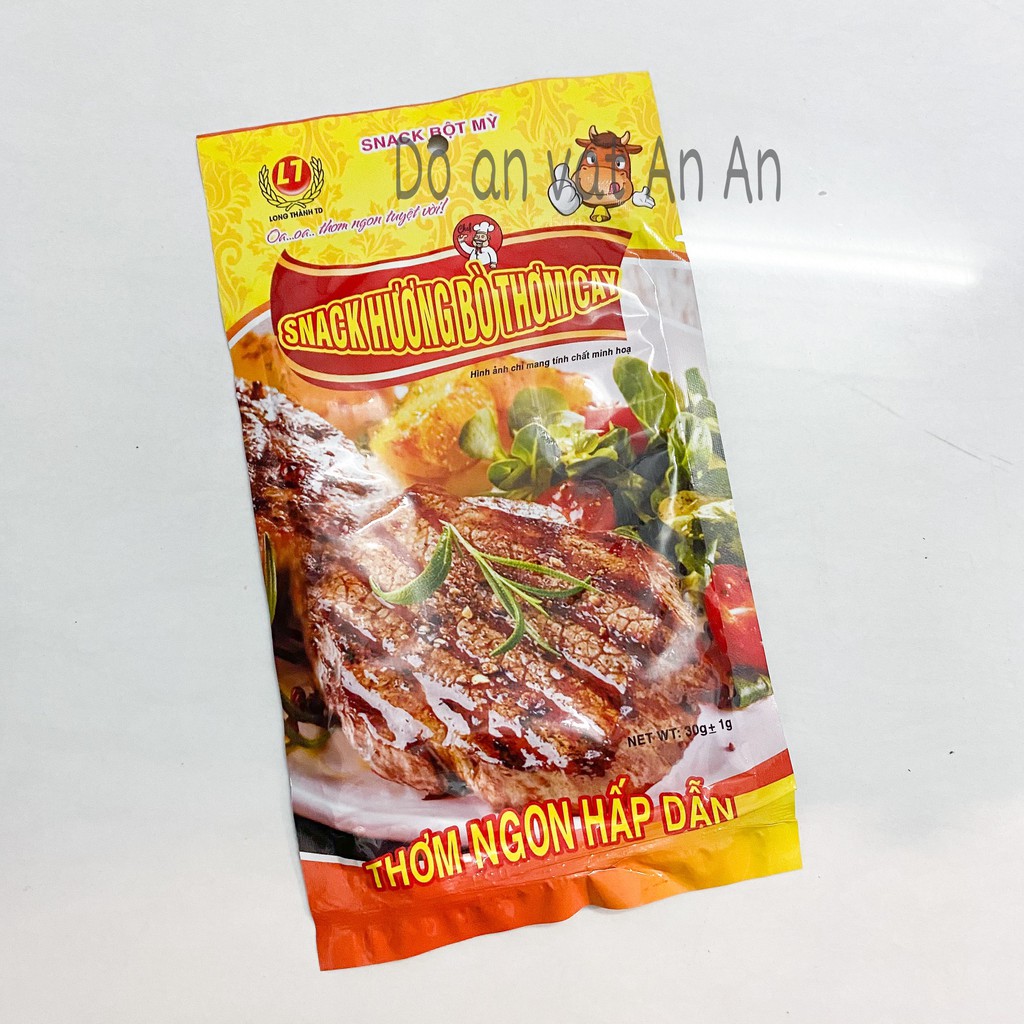 [Bịch 50 gói] Snack Hương bò thơm cay (bò xé) | WebRaoVat - webraovat.net.vn