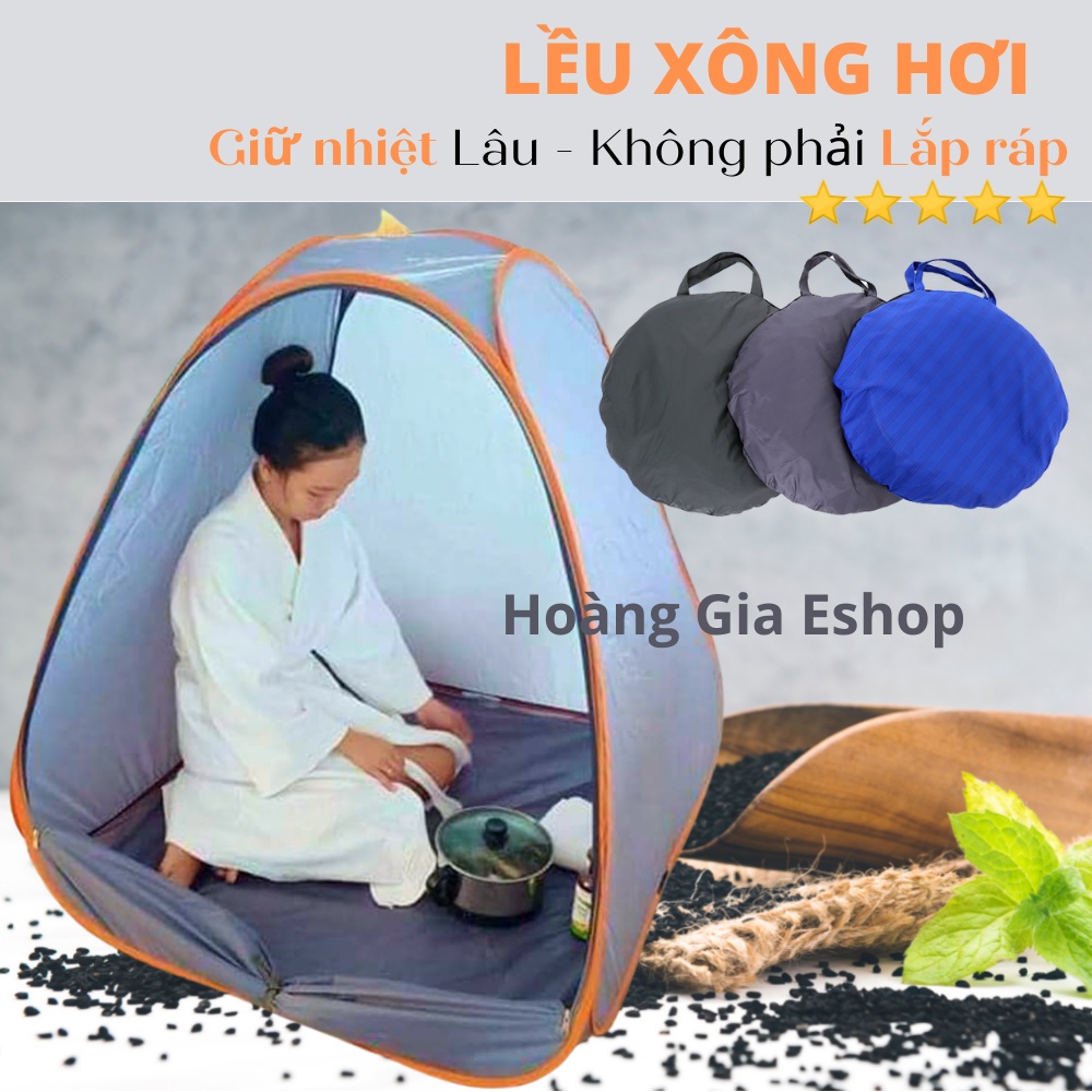 Lều xông hơi tự bung ( màu ngẫu nhiên)