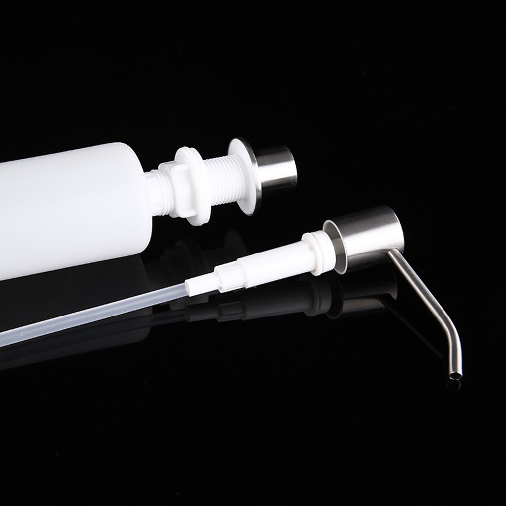 Bình đựng xà phòng gắn bồn rửa chén bằng thép không gỉ chất lượng cao