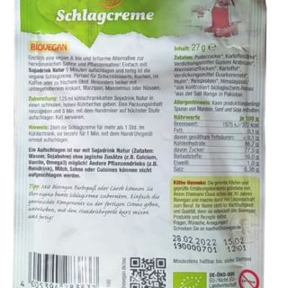 BioVegan Whipping Cream