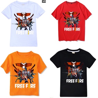 Áo thun trẻ em Free Fire mẫu mới cực hot đủ size