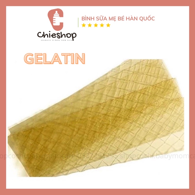 Gelatin Lá Ewald Đức tạo đông , làm đặc , kết dính