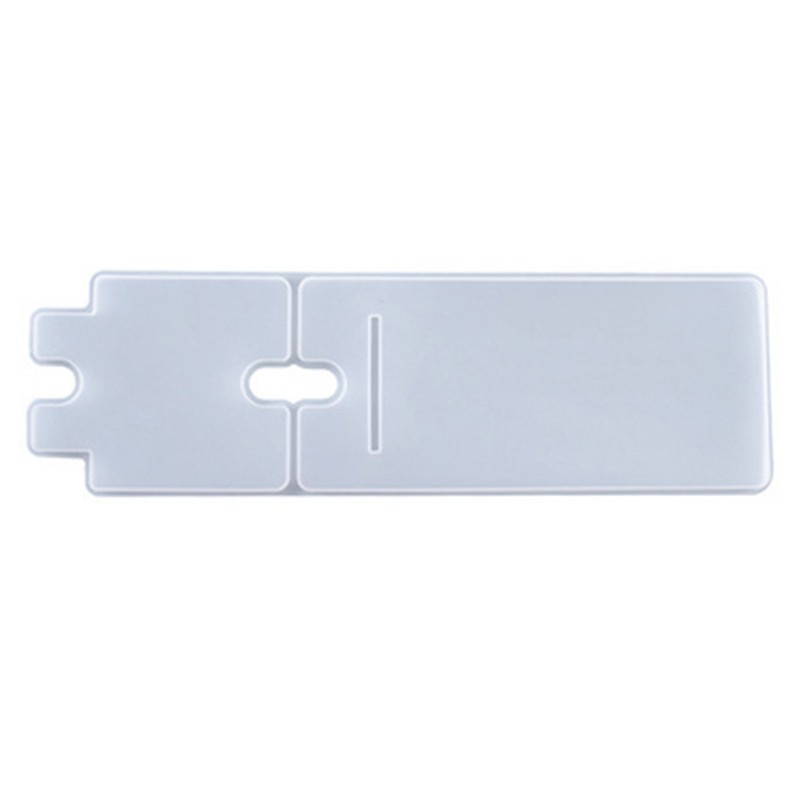 Khuôn silicone làm giá đỡ điện thoại máy tính bảng resin epoxy DIY thủ công trong suốt pha lê