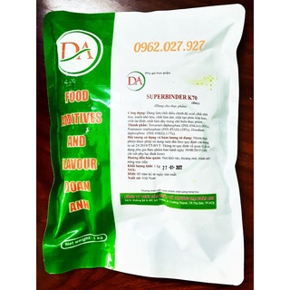 Phụ gia giòn dai cho giò chả, xúc xích, chả cá,.../ Nguyên liệu ngoại nhập. Đảm bảo AT VSTP