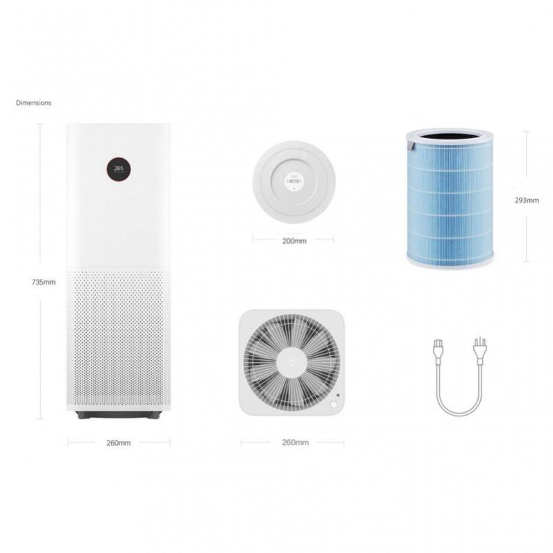 Máy Lọc Không Khí Xiaomi Pro H Mi Air Purifier Bản quốc Tế - Chính Hãng