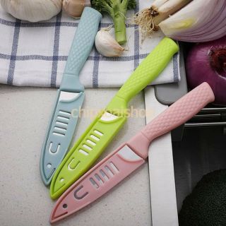 Dao Thái Rau Củ Quả dao nhỏ kèm nắp đậy