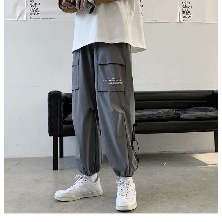 Quần Dài Ống Rộng Thời Trang Hàn Quốc Dành Cho Nam / Size S-3Xl | BigBuy360 - bigbuy360.vn
