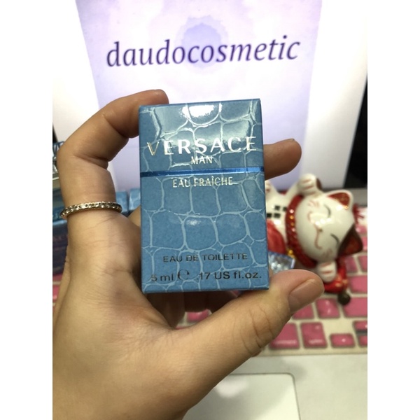 [ mini ] Nước hoa Versace Man Eau Fraiche EDT 5ml | BigBuy360 - bigbuy360.vn
