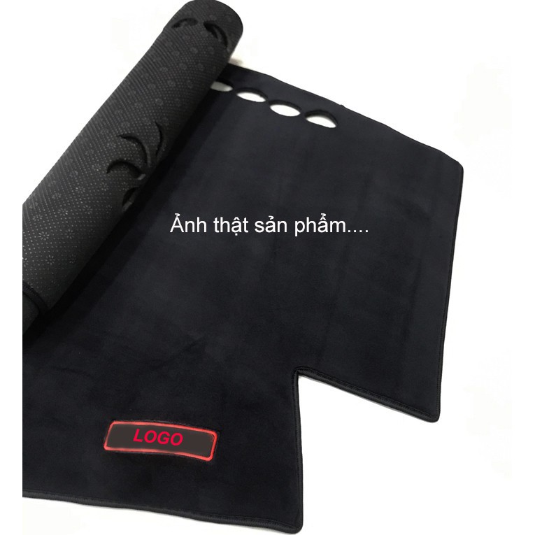 Thảm Taplo Nhung Lông Cừu Xe Kia Cerato 2016 2017 2018 2019 2020 có để chống trượt cao cấp