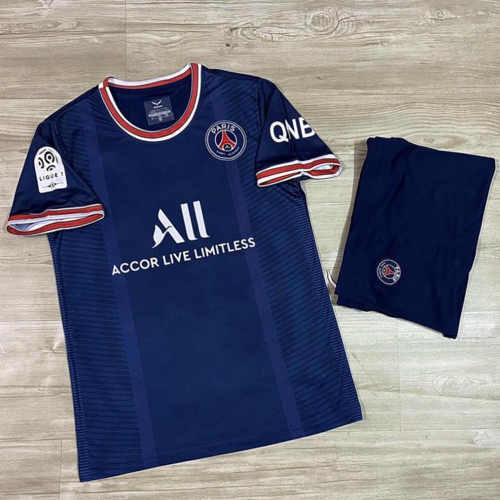 Bộ quần áo CLB bóng đá PSG tím than sân nhà 2021-2022 🥇 💋