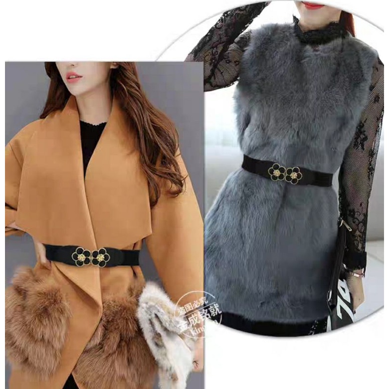 Thắt lưng dây nịt nữ đẹp mặc đầm váy thời trang Hàn Quốc