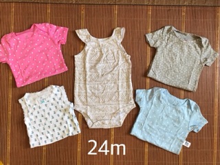 Set 5 body carter bé trai bé gái