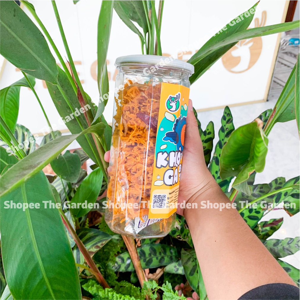 Khô Gà Bơ Tỏi Xé Cay THE GARDEN