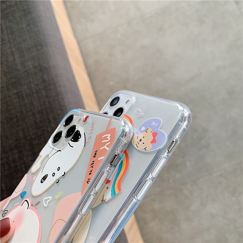 Ốp điện thoại họa tiết chú chó snoopy cho iPhone 11 11pro Max 6 6plus 7 8 7plus 8plus X XR Xs max | BigBuy360 - bigbuy360.vn