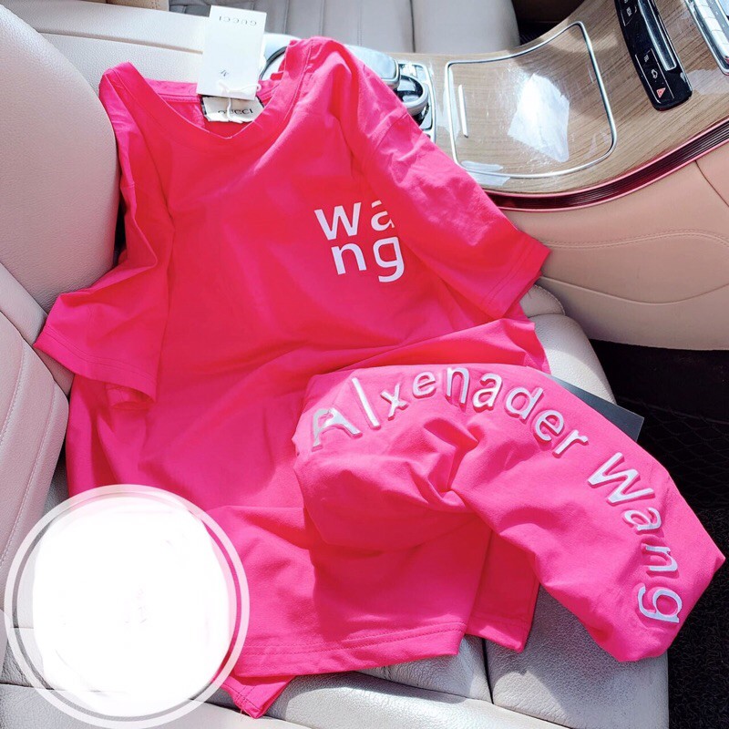 Áo phông siêu xinh in hồng baby ( kèm ảnh thật)