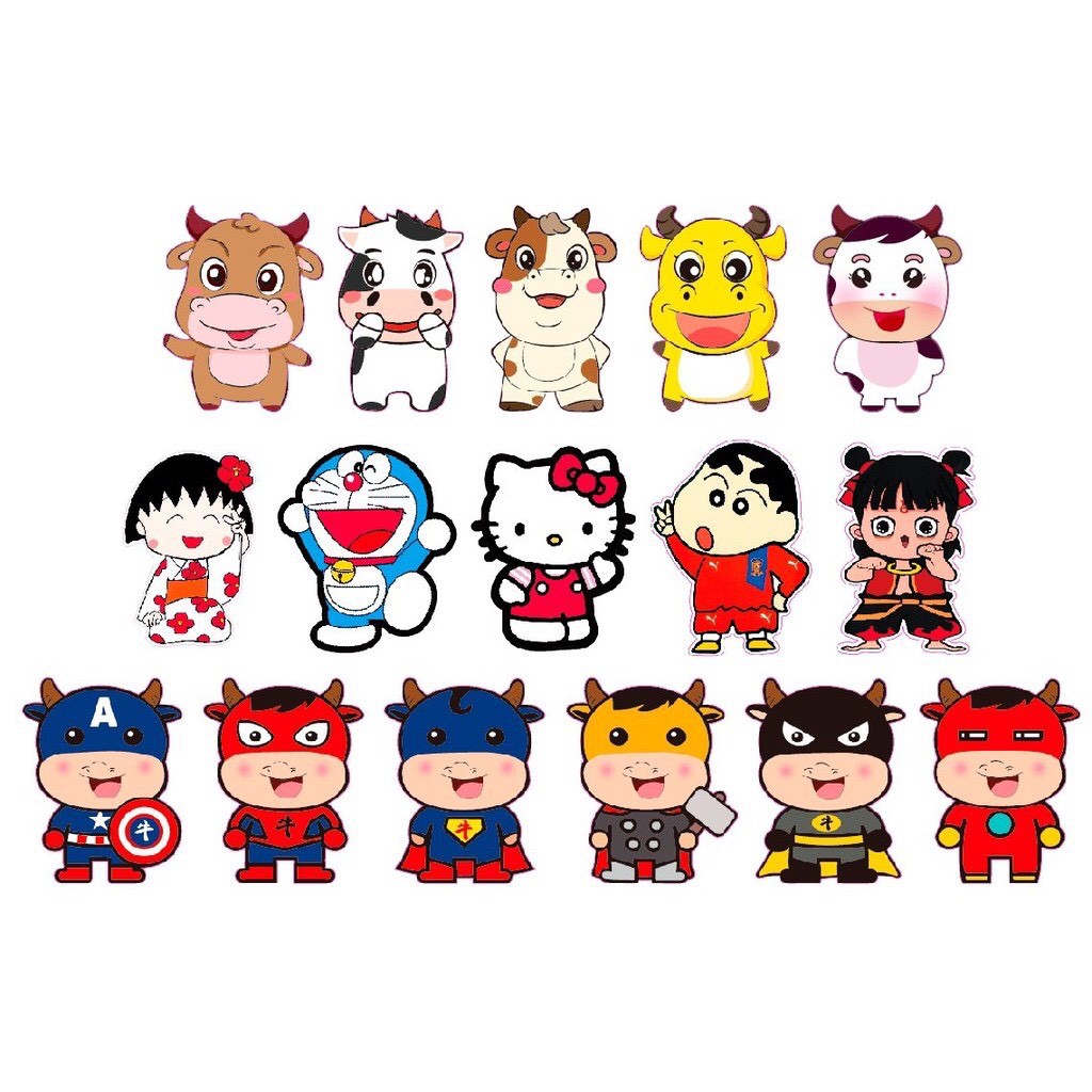 [Giao nhanh] Combo 10 cái /20 cái /30 cái bao lì xì dễ thương - Bao lì xì hoạt hình chibi Smart Baby