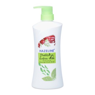 SỮA TẮM SÁNG DA HAZELINE LỰU ĐỎ - MATCHA 900G