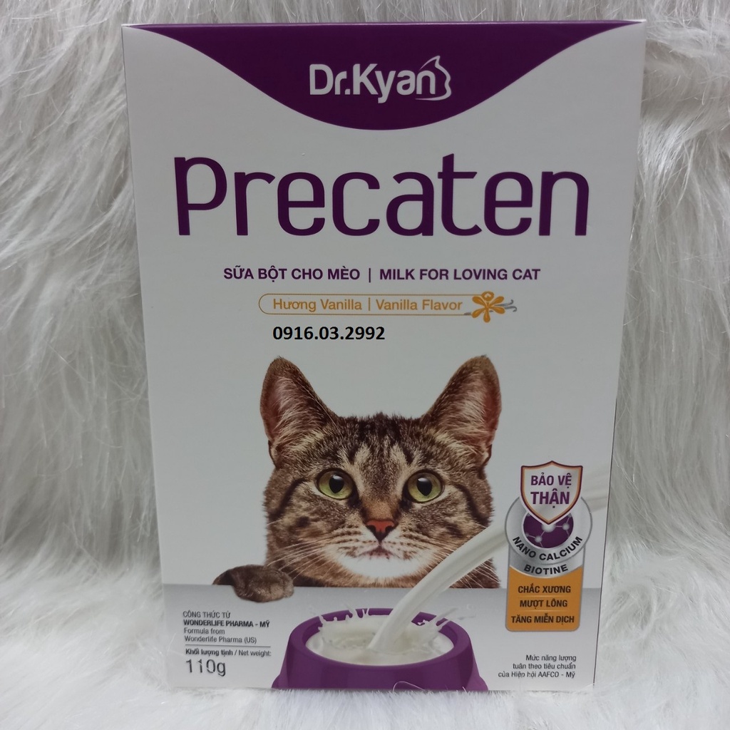 Sữa bột cho mèo Precaten gói 110gr
