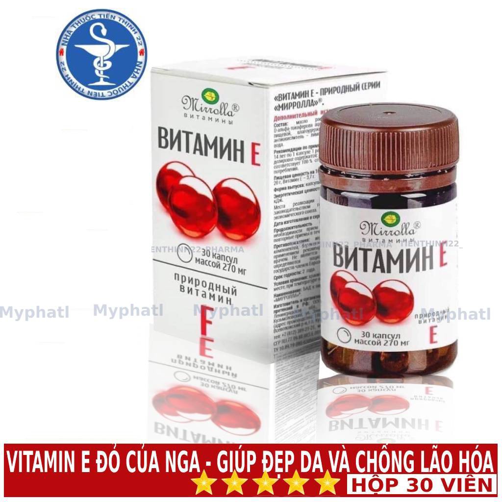Viên uống VITAMIN E Đỏ