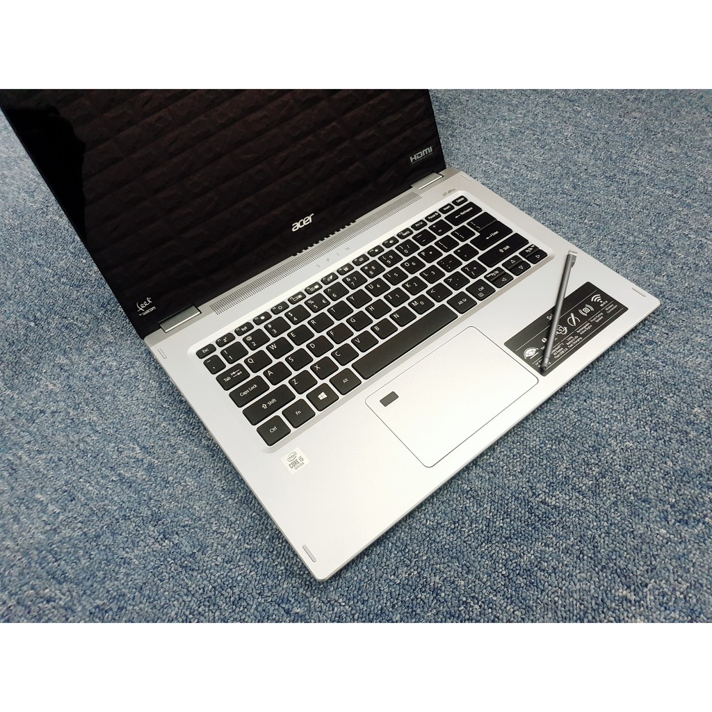 Laptop Acer Spin 3 2020 (SP314-54N) 2 in1 Kèm bút cảm ứng/ core i5 1035G1/ ram 8GB/ SSD 256GB | WebRaoVat - webraovat.net.vn