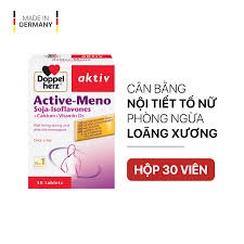 ACTIVE MENO DoppelHerz - Điều hòa nội tiết tố nữ - mầm đậu nành