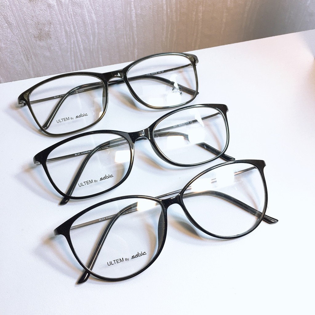 Gọng kính cận mắt mèo và vuông chất liệu kim loại bền đẹp 2213-2211-2215