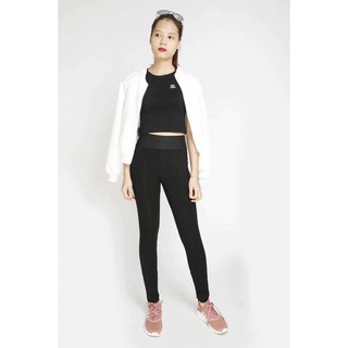 Quần legging cạp cao chun trần