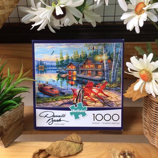 (Có sẵn) Tranh ghép hình 1000 mảnh “Loon lake”, Buffalo