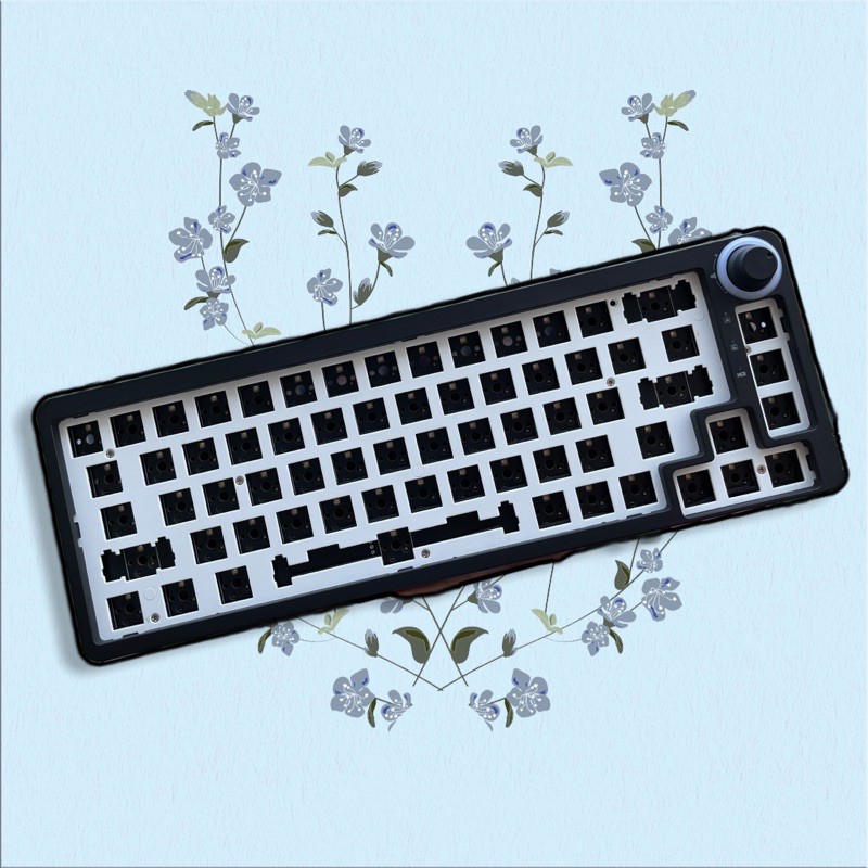 Kit bàn phím cơ TM680 - Hotswap, RGB, Núm xoay Multimedia, Stab Cherry | BigBuy360 - bigbuy360.vn