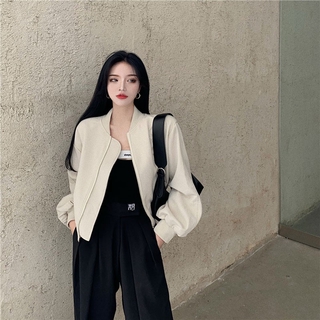 Áo khoác bomber nữ phong cách Hàn Quốc Emilyshop (T)