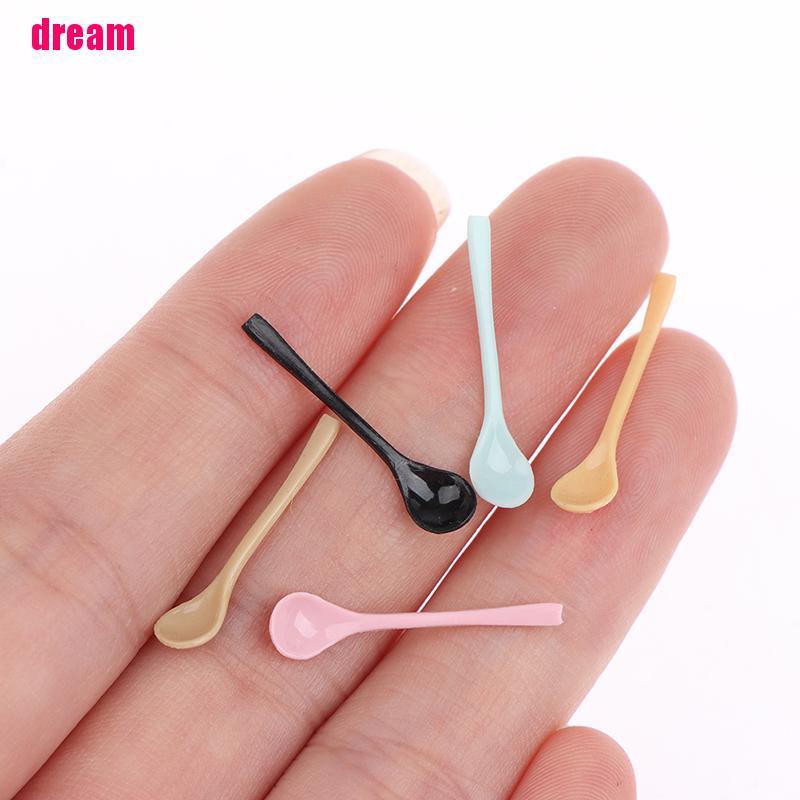 1 Muỗng Ăn Kem / Sữa Chua Mini Trang Trí Bàn