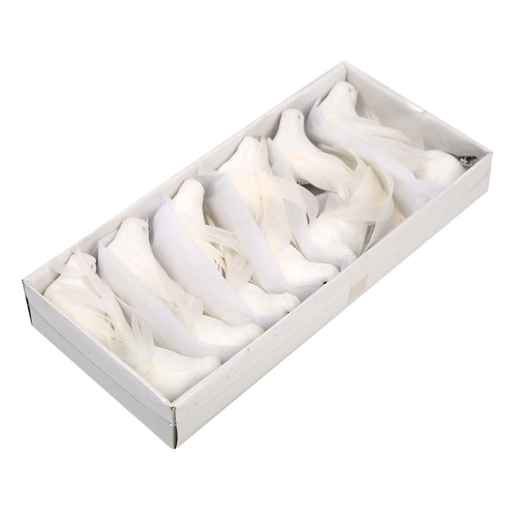 Set 12 mô hình chon nhân tạo trang trí bữa tiệc