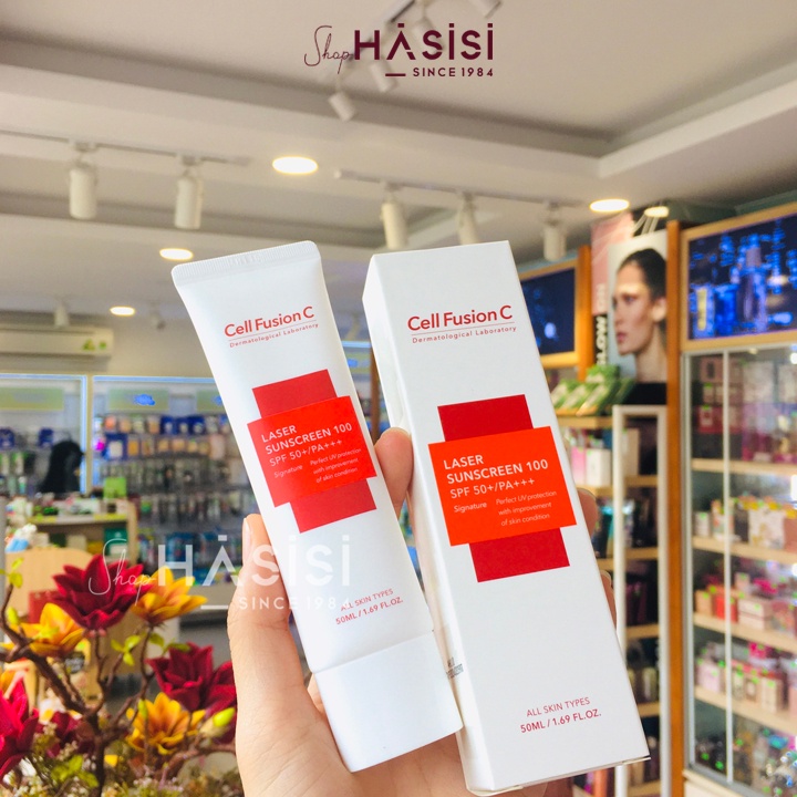 Kem Chống Nắng CELL FUSION C LASER SUNCREEN 100 SPF50 50mL