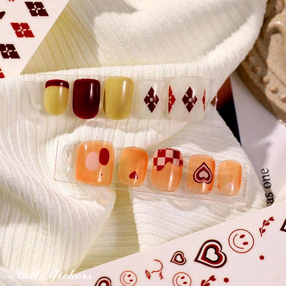 Miếng Dán Trang Trí Móng Tay 3D Thời Trang