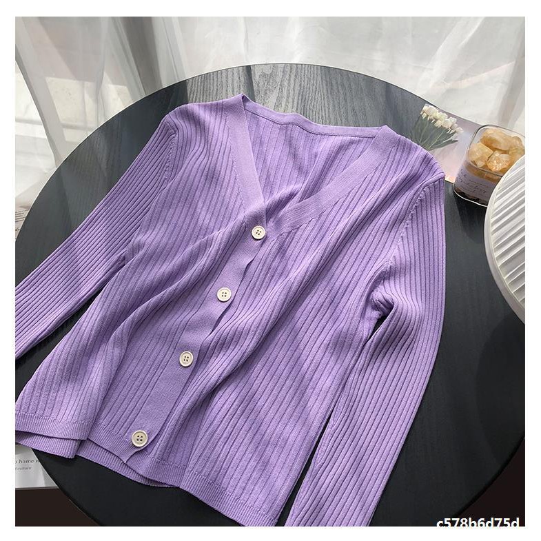 Áo Croptop - Áo Cardigan Len Mỏng Tone Pastel Cực Xinh Yêu Guu ALC02