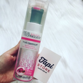 Dung dịch vệ sinh cọ trang điểm Real Techniques Brush Cleansing Gel