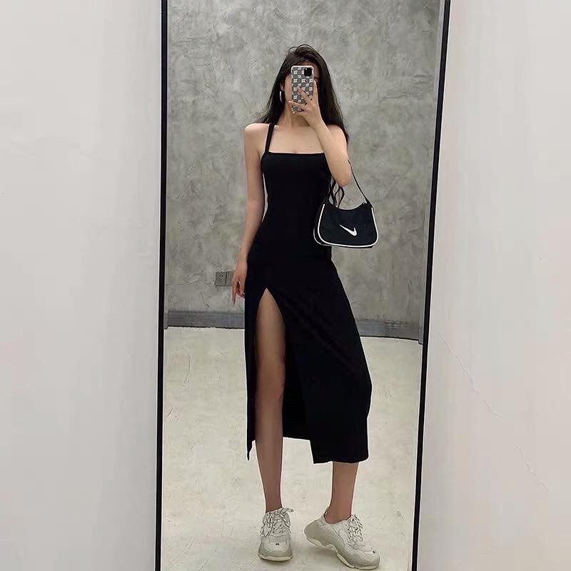 [Collin.] • Váy yếm xẻ tà HOT - HIT