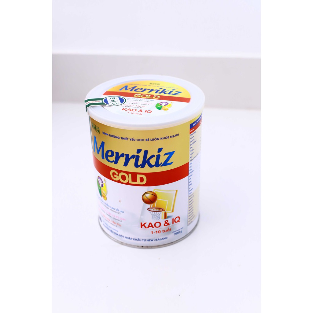 Sữa Bột Merrikiz Gold Kao IQ 900g
