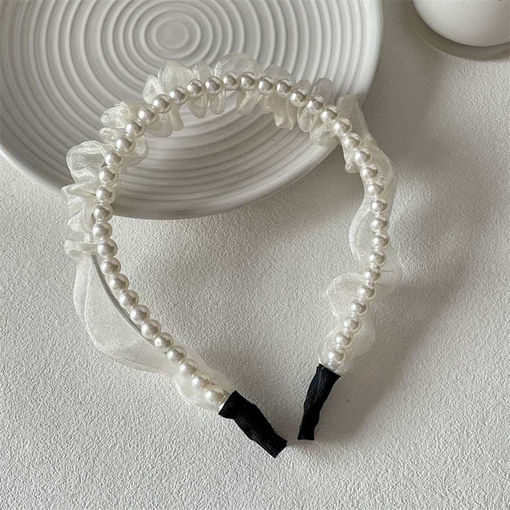 Băng Đô Cài Tóc Công Chúa Chống Trượt Hàn Quốc WMES15H Cho Nữ